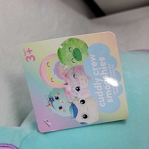 Cuddly Crew Smooshies Purrmaid Kitty Unicorn Plush/Pillow - Picture 4 of 7